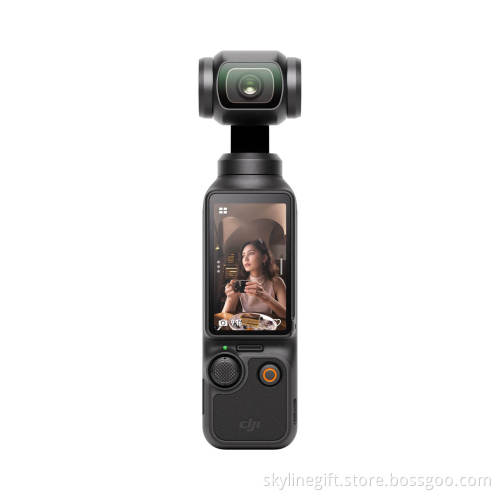 Osmo Pocket 3 Vlogging Camera with 1'' CMOS&4K/120fps Video Face/Object Tracking 2" Rotatable Touchscreen Small Video Camera